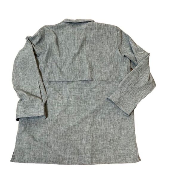 MAGELLAN Outdoors Men's Fish Gear Angler Fit Long Sleeved Vented Shirt Size Med - Picture 4 of 10